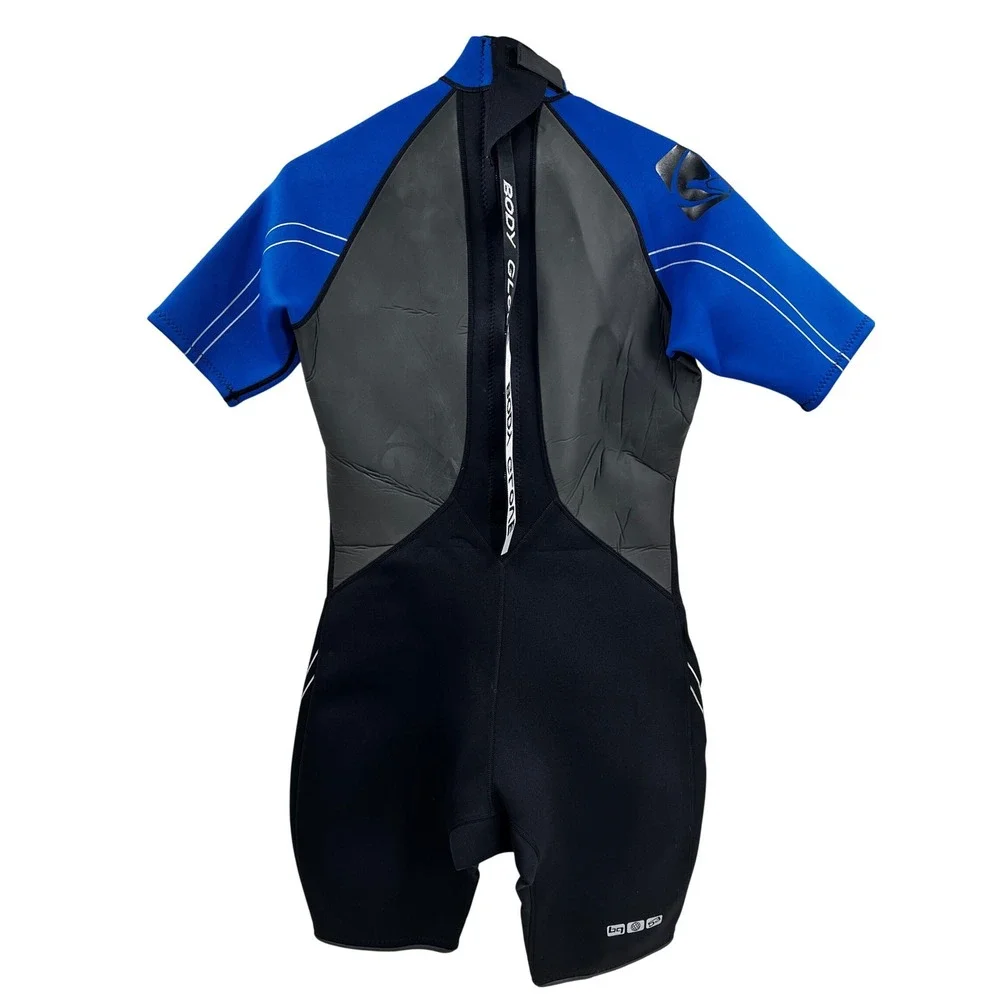 Body‎ Glove Pro 2 Men's Shorty Wetsuit Blue Black Short Sleeve Springsuit 2.1  L
